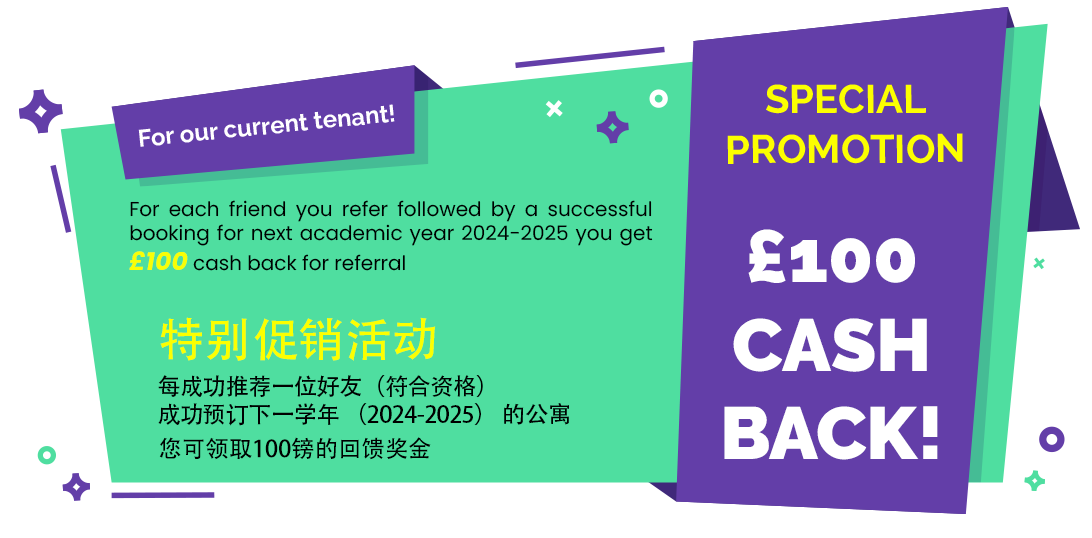 Special Promotion for our current tenants